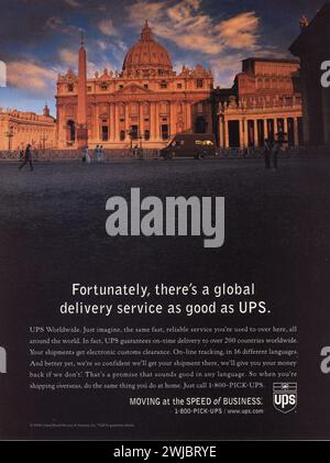 Vintage-Magazin „Time“, Ausgabe des Werbespots vom 30. September 1999, USA Stockfoto