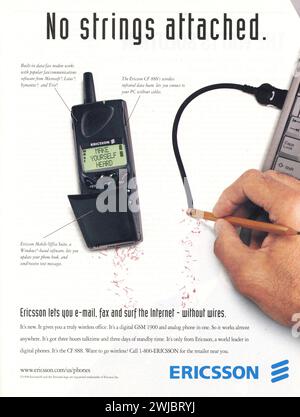 Vintage-Magazin „Time“, Ausgabe des Werbespots vom 30. September 1999, USA Stockfoto