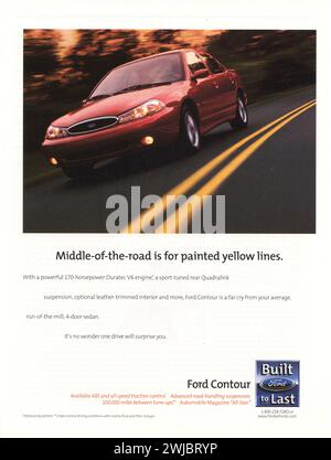 Vintage-Magazin „Time“, Ausgabe des Werbespots vom 30. September 1999, USA Stockfoto