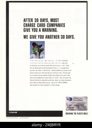 Vintage-Magazin „Time“, Ausgabe des Werbespots vom 30. September 1999, USA Stockfoto