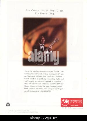 Vintage-Magazin „Time“, Ausgabe des Werbespots vom 30. September 1999, USA Stockfoto