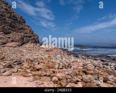 Arniston ist eine kleine Küstensiedlung an der Küste der Region Overberg in Südafrika Stockfoto