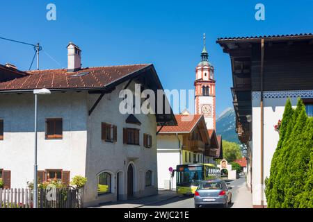 Kirche Basilika St. Michael Absam Region Hall-Wattens Tirol, Tirol Österreich Stockfoto