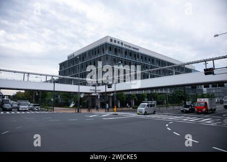 Tokio, Japan; 1. Oktober 2023: Eleganter und moderner Fischmarkt ab Toyosu in Tokio. Stockfoto