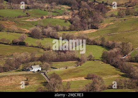 Newlands Church im Newlands Valley, Cumbria, Großbritannien Stockfoto