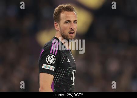 Rom, Italien. Februar 2024. Während des UEFA Champions League-Spiels in Olimpico, Rom. Der Bildnachweis sollte lauten: Jonathan Moscrop/Sportimage Credit: Sportimage Ltd/Alamy Live News Stockfoto