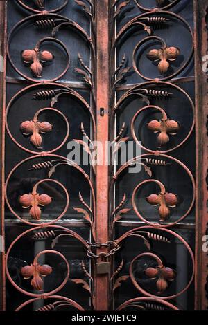 La Recoleta Friedhof im Stadtteil Recoleta von Buenos Aires, Argentinien. Es enthält die Gräber von bedeutenden Menschen, darunter Eva Perón. Stockfoto