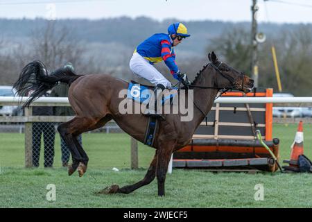 Wincanton Rennen 19. Februar 2022 - Rennen 5 Stockfoto