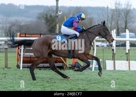 Wincanton Rennen 19. Februar 2022 - Rennen 5 Stockfoto