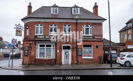 Der Bull Pub am Shooters Hill in Woolwich, London. Stockfoto