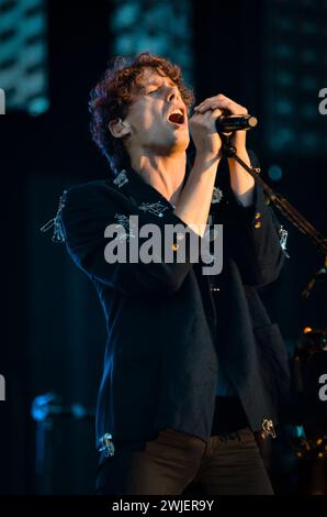 Johnny Borrell - Razorlight, V2011, Hylands Park, Chelmsford, Essex, Großbritannien - 20. August 2011 Stockfoto