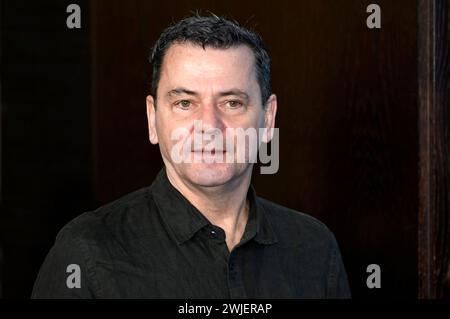 Christian Petzold beim Photocall mit der internationalen Jury auf der Berlinale 2024 / 74. Internationale Filmfestspiele Berlin im Hotel Grand Hyatt. Berlin, 15.02.2024 Stockfoto