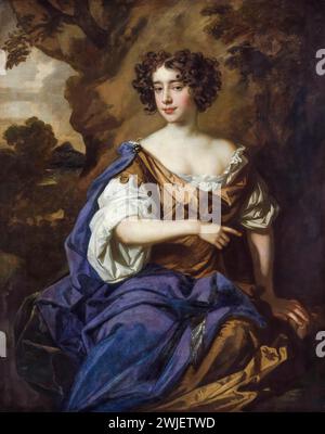 Catherine Sedley (1657–1717), Countess of Dorchester, englische Höferin und Geliebte von König James II. Von England, Porträtmalerei in Öl auf Leinwand von Sir Peter Lely, um 1675 Stockfoto