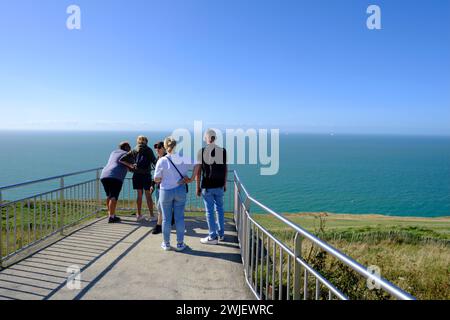 Cap Gris-Nez, entlang des Küstengebiets cote d'Opale (Nordfrankreich) Stockfoto