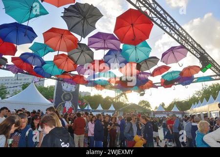 52. Lorient Interceltic Festival (Bretagne Nordwestfrankreich) am 5. August 2023 Stockfoto