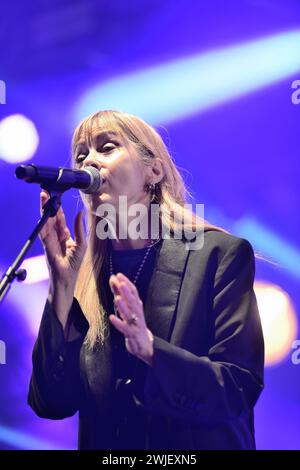 52. Lorient Interceltic Festival (Bretagne Nordwestfrankreich) am 5. August 2023: Suzanne Vega im Konzert Stockfoto