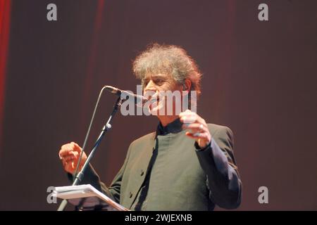 52. Lorient Interceltic Festival (Bretagne Nordwestfrankreich): Denez Prigent Konzert am 10. August 2023 Stockfoto