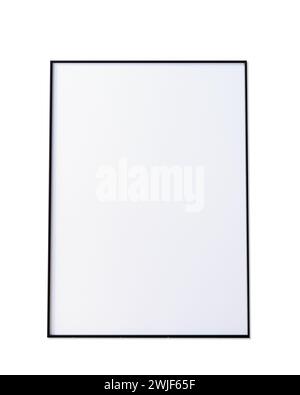 Rahmenmodell isoliert auf weißem Hintergrund, 3D-Rendering. Stockfoto