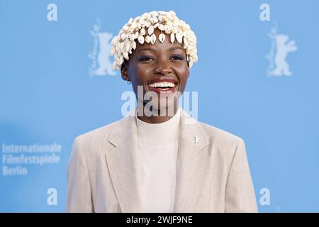 Lupita Nyong o, die Schauspielerin beim Internationalen Jury Photocall im Rahmen der 74. Internationale Filmfestspiele Berlinale am 15.02.2024 in Berlin Berlinale 2024- Internationale Jury Photo Call & PK *** Lupita Nyong o, Schauspielerin beim International Jury Photo Call während des 74. Internationalen Filmfestivals Berlinale am 15. Februar 2024 in Berlin Berlinale 2024 International Jury Photo Call PK Stockfoto