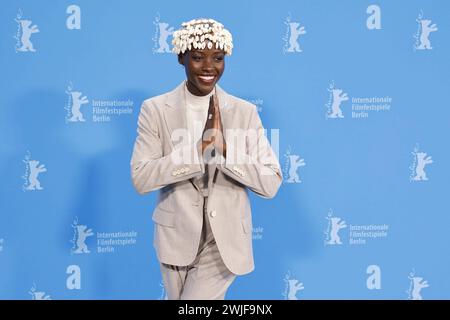 Lupita Nyong o, die Schauspielerin beim Internationalen Jury Photocall im Rahmen der 74. Internationale Filmfestspiele Berlinale am 15.02.2024 in Berlin Berlinale 2024- Internationale Jury Photo Call & PK *** Lupita Nyong o, Schauspielerin beim International Jury Photo Call während des 74. Internationalen Filmfestivals Berlinale am 15. Februar 2024 in Berlin Berlinale 2024 International Jury Photo Call PK Stockfoto