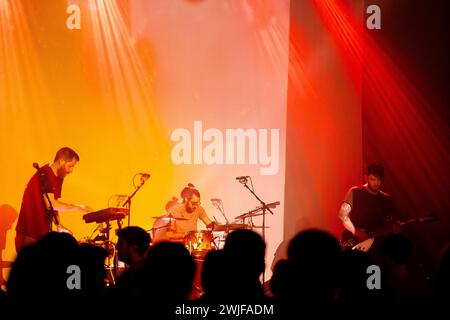 Gallops, die am 3. Februar 2024 in der Transform 24 im Aberystwyth Arts Centre auftreten. Stockfoto