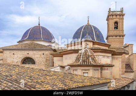 Die zeitlose Schönheit der Kirche San Roque, Oliva, Valencia, Spanien Stockfoto