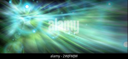 Abstrakter blauer Hintergrund, Hintergrundbild der Wellen, Schleier. Blauer Hintergrund. Tauchen Sie ein in das tiefblaue Blau. Lichtströme und Wellen. Helles Leuchten. Urlaub. Nacht-Clu Stockfoto