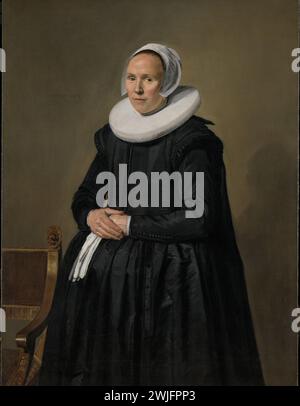 Porträt von Feyntje van Steenkiste (1603/04-40), Frans Hals, 1635 Stockfoto