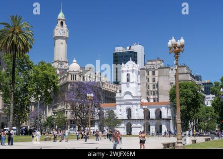 Buenos Aires in Argentinien: Die Plaza de Mayo Stockfoto