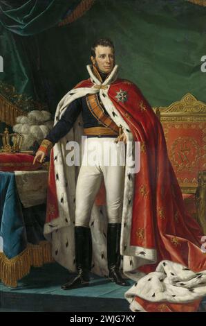 Porträt von Wilhelm i., König der Niederlande, Joseph Paelinck, 1819 Stockfoto