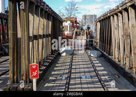 Frying Pan Bar & Grill, New York Stockfoto