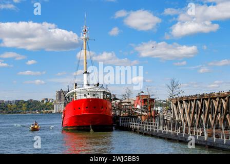 Frying Pan Bar & Grill, New York Stockfoto