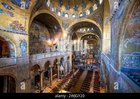 Markusdom, Venedig, Venetien, Italien Stockfoto