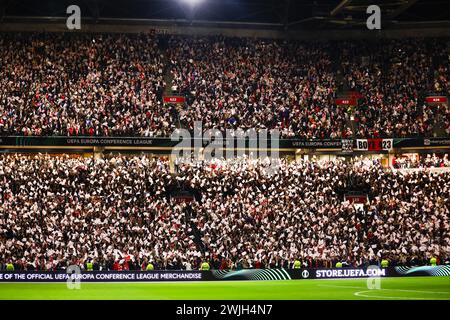 Amsterdam, Niederlande. Februar 2024. AMSTERDAM, 15.02.2024, JohanCruyff Stadium, Europa Conference League Saison 2023/2024. Übereinstimmung zwischen Ajax und FK Bodo/Glimt. Atmosphäre vor dem Spiel Credit: Pro Shots/Alamy Live News Stockfoto