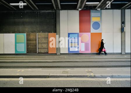 Buech Street Tunnel, Barbican, London Stockfoto