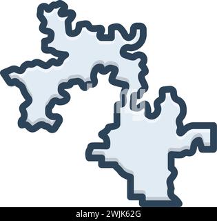 Symbol für orlando, florida Stock Vektor