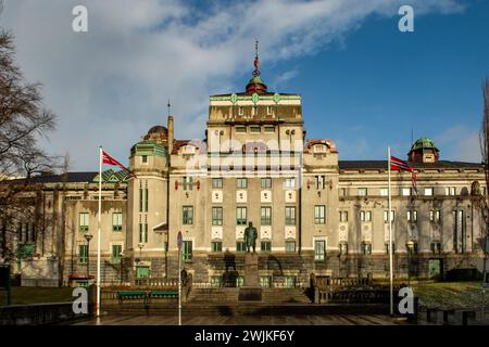 Nationaltheater, Bergen, Norwegen Stockfoto