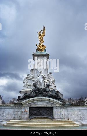 Das Victoria Memorial in Queen's Gardens Stockfoto