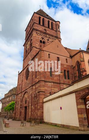 St. Thomas Kirche in Straßburg, Frankreich Stockfoto