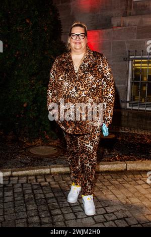 Berlin Opening Night 2024 von UFA Gala RTL Ilka Bessin bei der Berlin Opening Night 2024 anlässlich der 74. Berlinale im Hotel SO/ das Stue am 15.02.2024 in Berlin. *** Berlin Opening Night 2024 von UFA Gala RTL Ilka Bessin bei der Berlin Opening Night 2024 anlässlich der Berlinale 74 im Hotel SO das Stue am 15 02 2024 in Berlin Copyright: XEventpressxKochanx Stockfoto