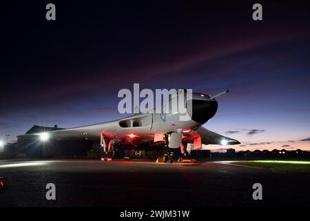 Avro Vulcan, B2, XM603, Avro Heritage Museum, Woodford, Stockport, Manchester, England, Vereinigtes Königreich, Stockfoto