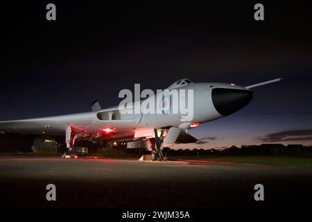 Avro Vulcan, B2, XM603, Avro Heritage Museum, Woodford, Stockport, Manchester, England, Vereinigtes Königreich, Stockfoto