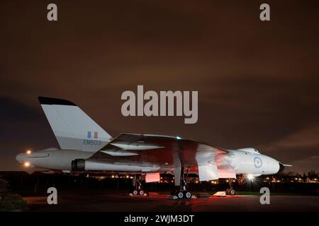 Avro Vulcan, B2, XM603, Avro Heritage Museum, Woodford, Stockport, Manchester, England, Vereinigtes Königreich, Stockfoto