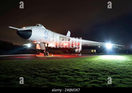 Avro Vulcan, B2, XM603, Avro Heritage Museum, Woodford, Stockport, Manchester, England, Vereinigtes Königreich, Stockfoto