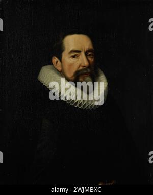 Porträt eines Mannes, Cornelis van der Voort (Anhänger von), in oder nach ca. 1648 Stockfoto