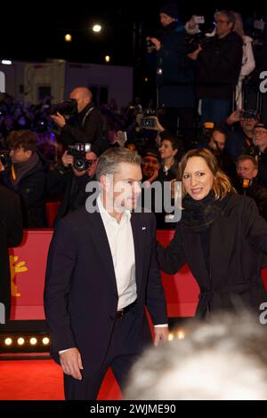 Berlin, Deutschland. Februar 2024. (Foto von Beata Siewicz/Pacific Press) Credit: Pacific Press Media Production Corp./Alamy Live News Stockfoto