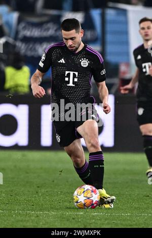 Raphael Guerreiro vom FC Bayern München im Stadio Olimpico Rom im Spiel der UEFA Champions League zwischen SS Latium und FC Bayern München Stockfoto