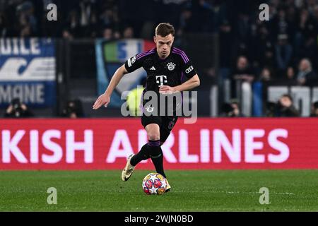 Joshua Kimmich vom FC Bayern München im Stadio Olimpico Rome IT im Spiel der UEFA Champions League zwischen SS Lazio und FC Bayern München Stockfoto