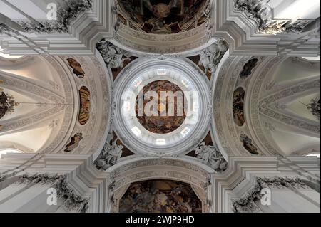 St.-Martin-Basilika in Weingarten, Bezirk Ravensburg, Baden-Württemberg, Deutschland Stockfoto