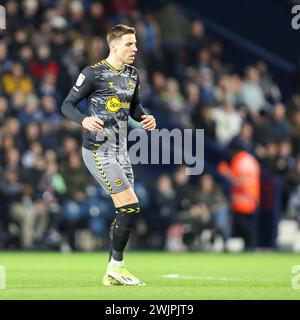 West Bromwich, Großbritannien. Februar 2024. Jan Bednarek aus Southampton während des EFL Sky Bet Championship-Spiels zwischen West Bromwich Albion und Southampton am 16. Februar 2024 in den Hawthorns in West Bromwich, England. Foto von Stuart Leggett. Nur redaktionelle Verwendung, Lizenz für kommerzielle Nutzung erforderlich. Keine Verwendung bei Wetten, Spielen oder Publikationen eines einzelnen Clubs/einer Liga/eines Spielers. Quelle: UK Sports Pics Ltd/Alamy Live News Stockfoto